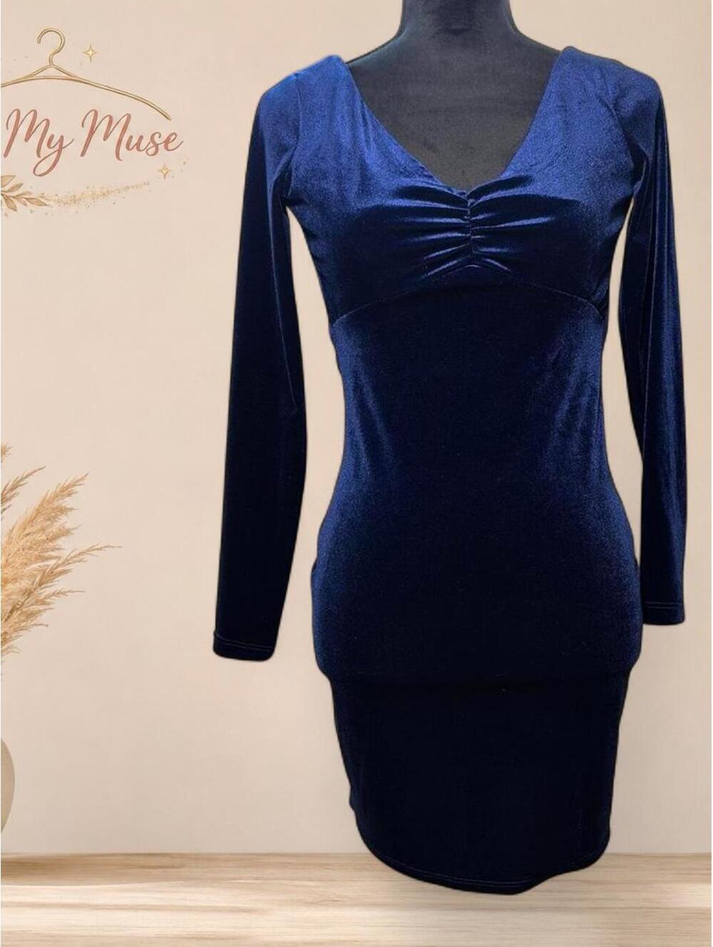 Women's Navy and Blue Dress